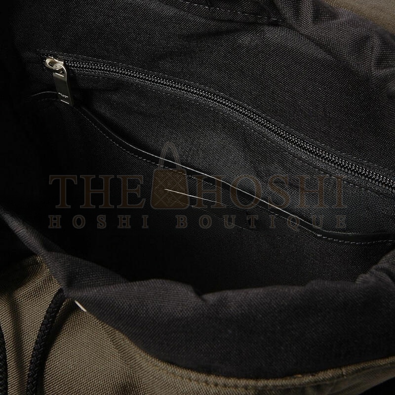 Y51 CITY MULTI-POCKET BACKPACK IN ECONYL®, SMOOTH LEATHER AND NYLON 437110FABO12986 (34*42*22cm) Master Quality